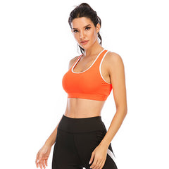 Women Sports Vest Breathable Youth Yoga Vest Running Fitness Sports Bra Underwear