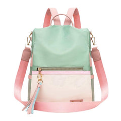 Women Three-purpose Bag Anti-theft Waterproof Backpack Shoulder Bag Handbag