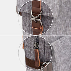 Men Large Capacity Waterproof Anti-theft Outdoor Casual Crossbody Bags Chest Bag Shoulder Bag