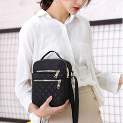 Women Large Capacity Multi-Pocket Waterproof Handbag Shoulder Bag Crossbody