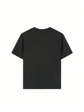 Tween Girl Casual Slogan Print Round Neck Short Sleeve Summer T-Shirt Top