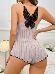 Women's Butterfly Back Sleepwear Romper