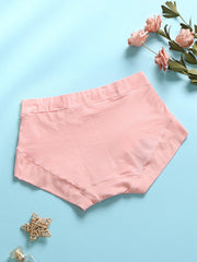 Women's Seamless Cotton Mid Waist Breathable Panties - Multi Color