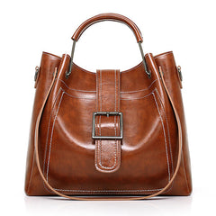 Women Faux Leather Three-piece Set Handbag Shoulder Bag Clutch Bag