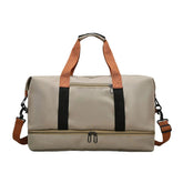 Unisex 32L Waterproof Oxford Crossbody Bag with Multi-Pockets for Summer Travel