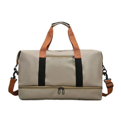 Unisex 32L Waterproof Oxford Crossbody Bag with Multi-Pockets for Summer Travel