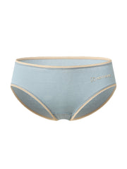 Women's Lace Cotton Mid Waist Breathable Panties