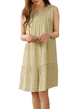 Women's Pajamas Nightgown Flower Fashion Simple Comfort Home Daily Bed Cotton Breathable Gift