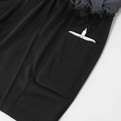 Men's Running Shorts 2 in 1 with Multi-Pocket Fitness Training Exercise Jogging Workout Gym Sports Short Pants