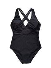 Women's One Piece Monokini Swimsuit - Tummy Control, Halter, Open Back, Leopard Print, V Wire