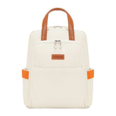 Women Oxford Multi-pocket Hidden Shoulder Strap Design Backpack Waterproof Wear-resistant 14 Inch Laptop Bag