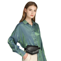 Fanny Pack Ladies PU Leather Waist Belt Bag women Mini Disco Waist pack luxury handbags women bag designer chest bag