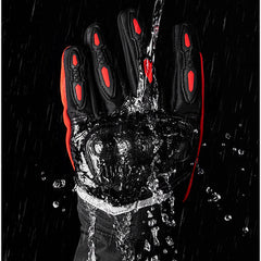 Waterproof Winter Motorcycle Gloves - Warm, Cold Weather Riding Gear