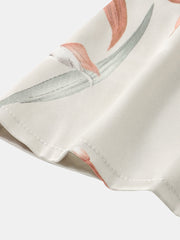 Women's Floral Spaghetti Strap Button-Up Pajama Set