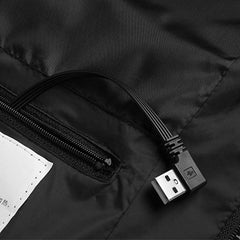 Graphene Electric Heating Vest, USB-Powered, 11 Zones, Thermostat Control, Winter Warmth