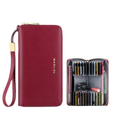 Women Large Capacity Genuine Leather Wallet Wallet Multi-card Slots Card Holder Purse