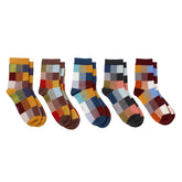 5 Pairs/Lot Combed Cotton Men'S Socks Compression Socks - Sheseelady