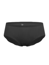 Women's Seamless Soft Mid Waist Panties - Comfy Elastic Solid Color