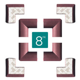 Corner Safety Bumpers Table Furniture Safety Protect Child ,Pack 8