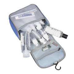 Women PU Leather Portable Multi-compartments Large Capacity Travel Storage Bag