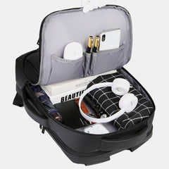 Men Large Capacity Multifunctional Loptop Backpack With USB Charging Port
