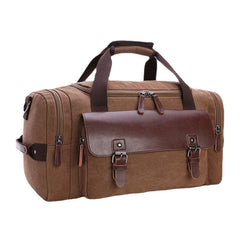 Men Casual Fashion Large Capacity Canvas Travel Outdoor Luggage Multi-pocket High Quality Crossbody Bag Shoulder Handbag