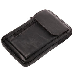 Men's Genuine Leather Crossbody Waist Phone Bag