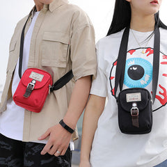 Unisex Nylon Mini Easy Carry Casual Shoulder Bag Cross Body Bag