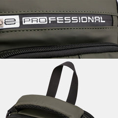Men Casual Multifunction Waterproof Nylon Chest Bag Multi-pocket Crossbody Shoulder
