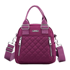Women Large Capacity Multifunctional Waterproof Multi-Layer Shoulder Bag Backpack