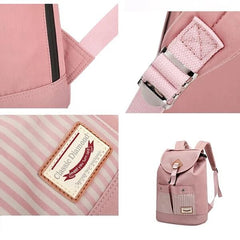 Women Large Capacity Anti-theft Backpack School Bag Travel