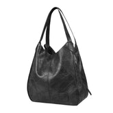 Vintage Luxury Women's Large Leather Handbags