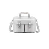 Men's Oxford Crossbody Shoulder Bag with Double Front Pockets, Large Capacity, Casual Laptop Bag