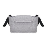 Unisex Flax Multifunctional Large-Capacity Outdoor Baby Carriage Bag Hanging Bag Crossbody Bag Shoulder Bag