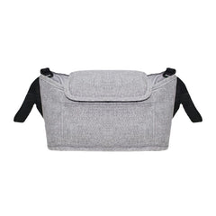 Unisex Flax Multifunctional Large-Capacity Outdoor Baby Carriage Bag Hanging Bag Crossbody Bag Shoulder Bag