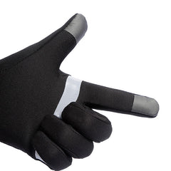 Unisex Waterproof Touchscreen Sport Gloves - Anti-slip, Warm Lining, Wrist Lengthening