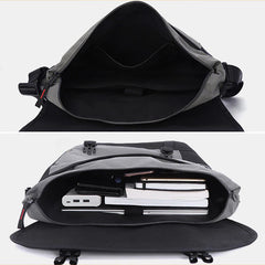 Men's Large Capacity Oxford Crossbody Shoulder Travel Bag