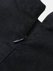 Elegant Women Sleeveless Solid High Split Long Pants Jumpsuits