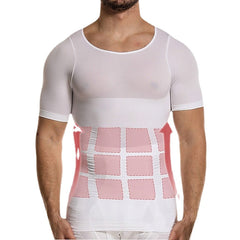 Men's Body Toning Shirt: Posture Corrective, Slimming, Fat Burning Compression Top