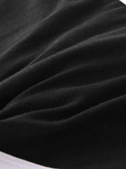 Mens Contrast Colors Underwear U Convex Pouch Breathable Briefs