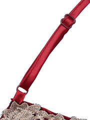 Women's Lace Satin V-Neck Sleeveless Nightgown Dress