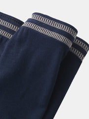 Mens Solid Color Underwear U Convex Ppouch Breathable Boxers