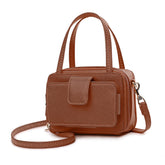 Women Square 6 Card Holders Phone Bag Lightweight Multi-Pocket Crossbody