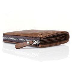 Men Casual Multifunctional Bifold Short Wallet Coin Holder Card