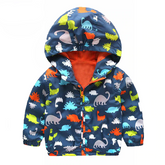 Cute Dinosaur Spring Coat Jackets For Boys - Sheseelady