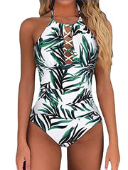Women's Swimwear One Piece Normal Swimsuit Printing Solid Color Floral Black White Pink Navy Blue Sky Blue Bodysuit Bathing Suits Sports Summer