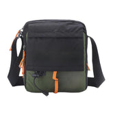 Men's Waterproof Nylon Crossbody Travel Bag for Outdoor Use
