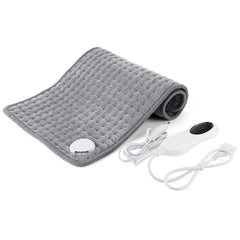Heating Pad for Back Pain Cramp Relief 11.8x23.6 Inch Electric Shoulder Neck 10 Temp Levels