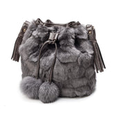 Women's Stylish Plush Shoulder Bag