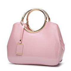 Stylish High Quality Women's Patent Leather Handbags